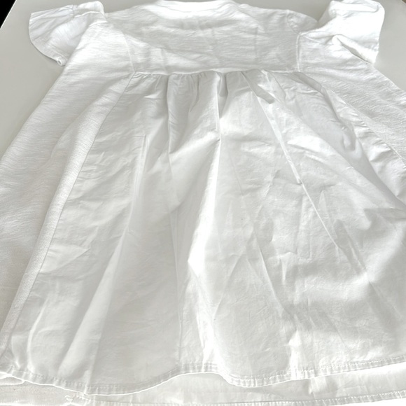 English Factory Mini Dress Cotton Terry In White size Medium - Picture 10 of 10